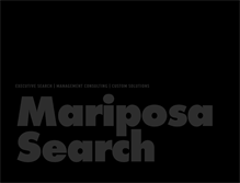 Tablet Screenshot of mariposasearch.com
